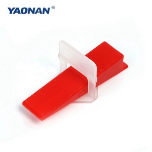 Plastic Material Floor Tile Spacer Leveling System Accessories