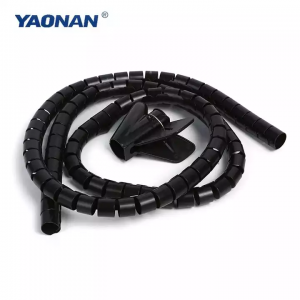 Prilagođena plastična boja PE, PP PVC spiralni kabel Električna žica narukvice omota trake
