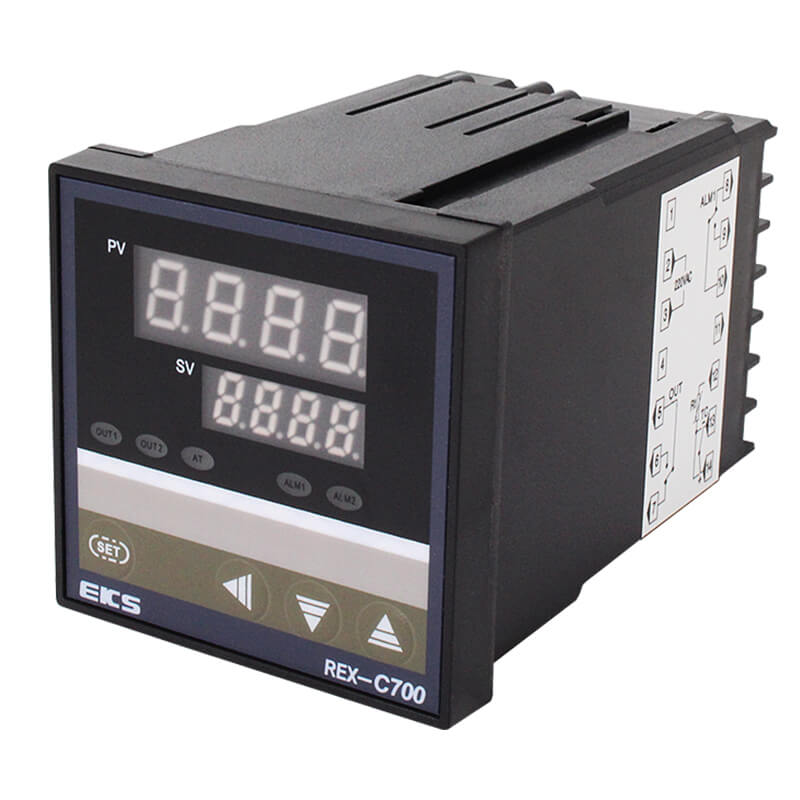 REX-C700 डिजिटल डिस्प्ले PID इंटेलिजेंट तापमान नियंत्रक