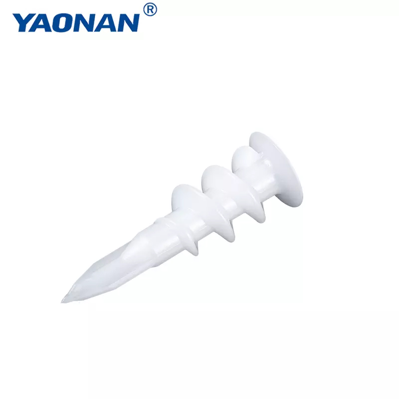 Customized Pe material nail expansion tube plastic Anchor expand tube for gypsum board 2