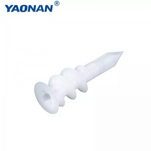 Customized Pe material nail expansion tube plastic Anchor expand tube for gypsum board