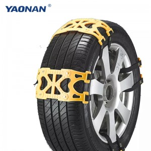 Nova vrsta TPU materiala Zunanji dodatki Snežne protizdrsne verige za avtomobilske pnevmatike